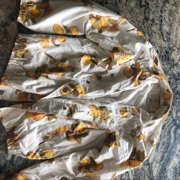 Lemon pattern white jacket - Picture 2 of 5